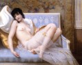 Nude Young Woman on a Sofa jeune femme denudee sur canape nude Guillaume Seignac